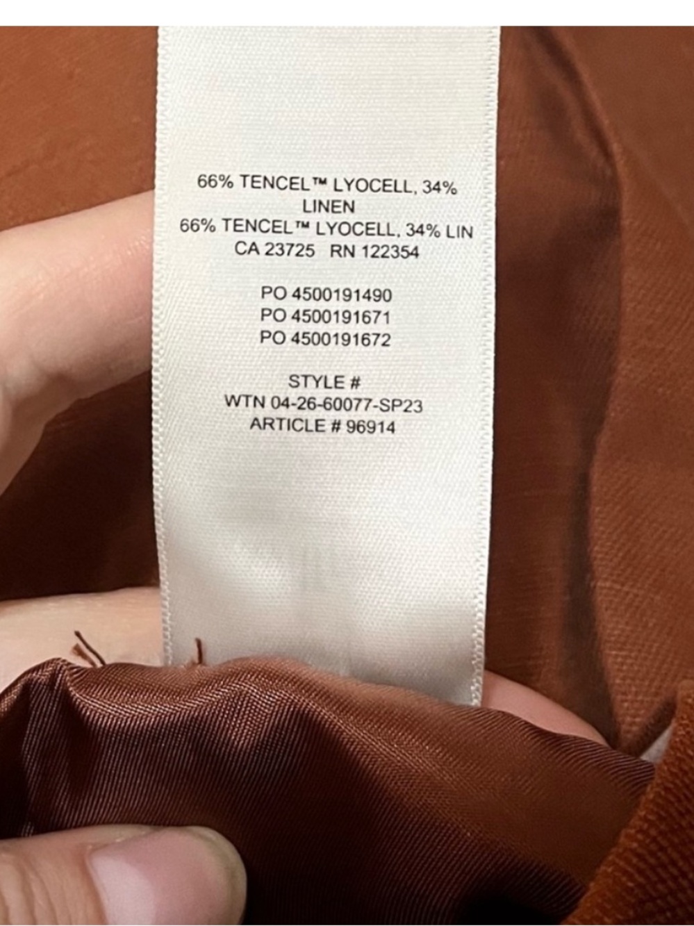 Wilfred Effortless Linen Long Pleated Shorts - Picture 5 of 5